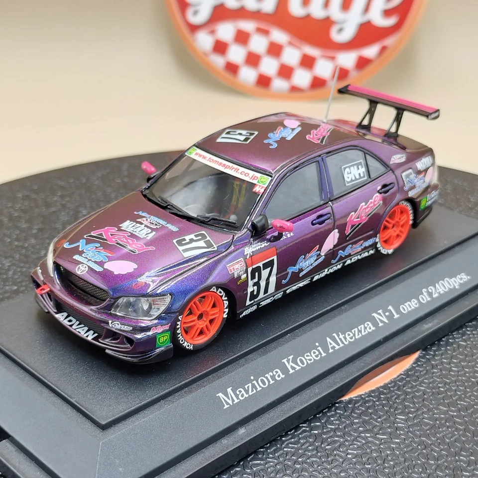 EBBRO 1/43 Super Taikyu Netz Maziora Kosei Altezza #37 2003 43515 - Image 2 of 4