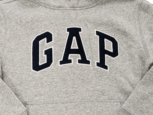 Gap Factory Boy's Arch Logo Pullover Hoodies - Picture 2 of 6