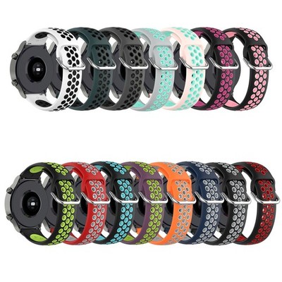 For Huawei Watch GT2 Pro/ GT 2e 22MM Silicone Wrist Band Strap Double Color