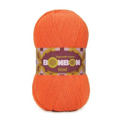 NAKO Bonbon Kristal Einfarbig Dünn Strickgarn