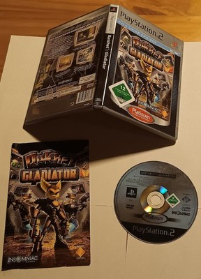 Ratchet Gladiator CIB Playstation Platinum Ps2 PAL