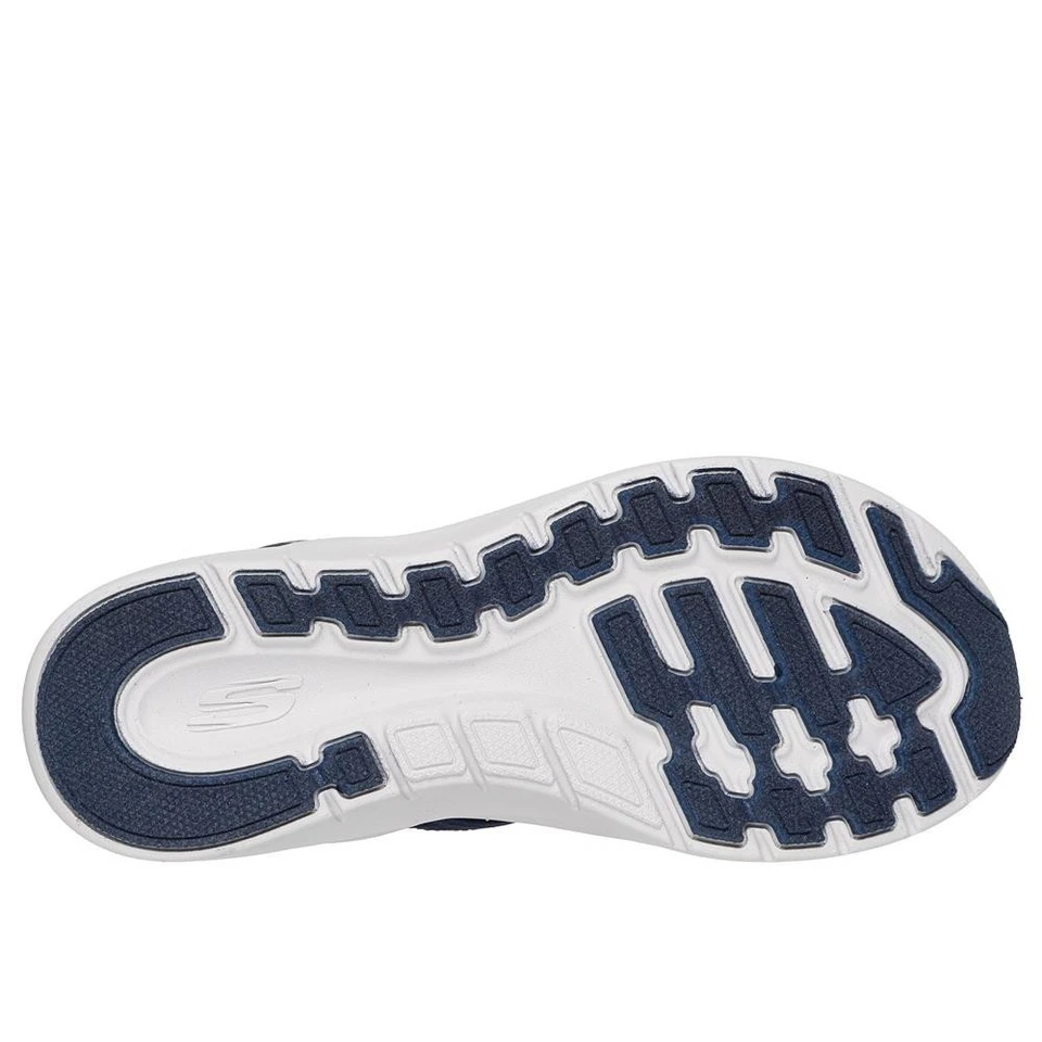 COMODA SANDALIA MUJER SKECHERS SLIP-INS ARCH FIT 2.0 TEJIDO AZUL - Imagen 3 de 4