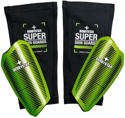 DERBYSTAR Schienbeinschoner Super v25 grün/schwarz Größe XS, S, M, L