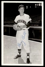 Gary Bell Signed Cleveland Indians Postcard Photo Auto *AD551