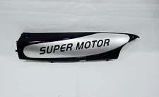 TAOTAO VIP 50cc & 150cc SCOOTER BOTTOM LEFT SIDE PLASTIC (BLACK/SILVER) #2