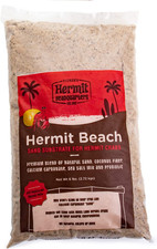 Hermit Crab Sand, 6 Lbs - All-Natural Pre-Blended Substrate with Coconut Fiber 