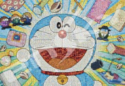 Doraemon Mosaic Art 51 x 73.5cm Jigsaw Puzzle 1000 Pieces 1000T-87