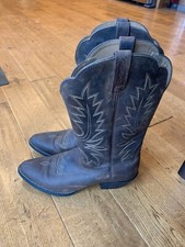 Ariat Heritage R Toe Western Boot Distressed Brown 10001021 Womens 9
