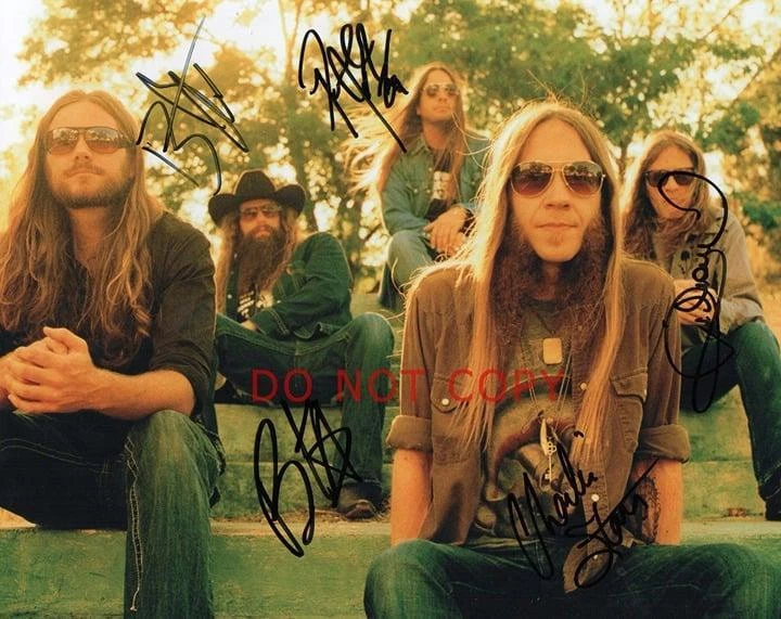 Blackberry Smoke band SIGNED reprint 8x10 Photo #2 Autographed RP