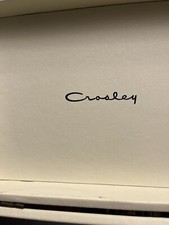 Crosley White Record Player