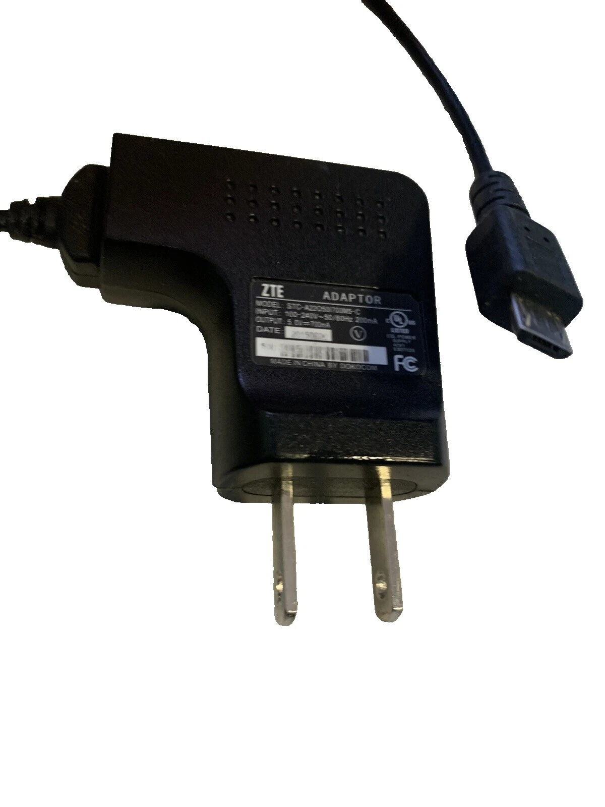 ZTE Black Cell Phone Cables & Adapters for ZTE