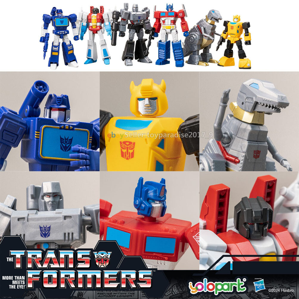 20 Autobots G1 Transformers G1 Micro Change Black Perceptor Micro