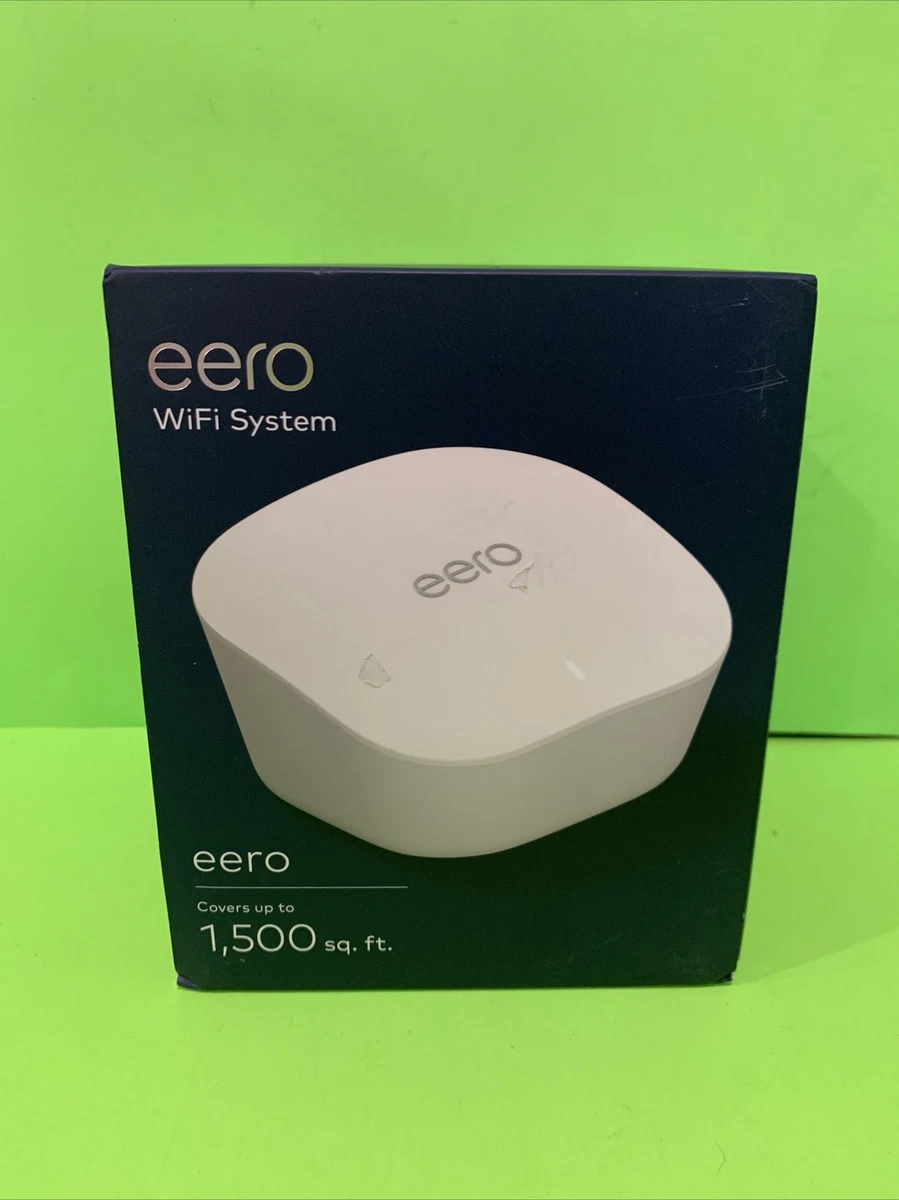 EERO J010001 J010111 SINGLE UNIT DUAL BAND WIFI SYSTEM) Good  