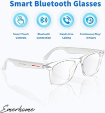 Smart Glasses - Bluetooth Glasses for Men  Women, Touch Control, Outdoor UV Pro