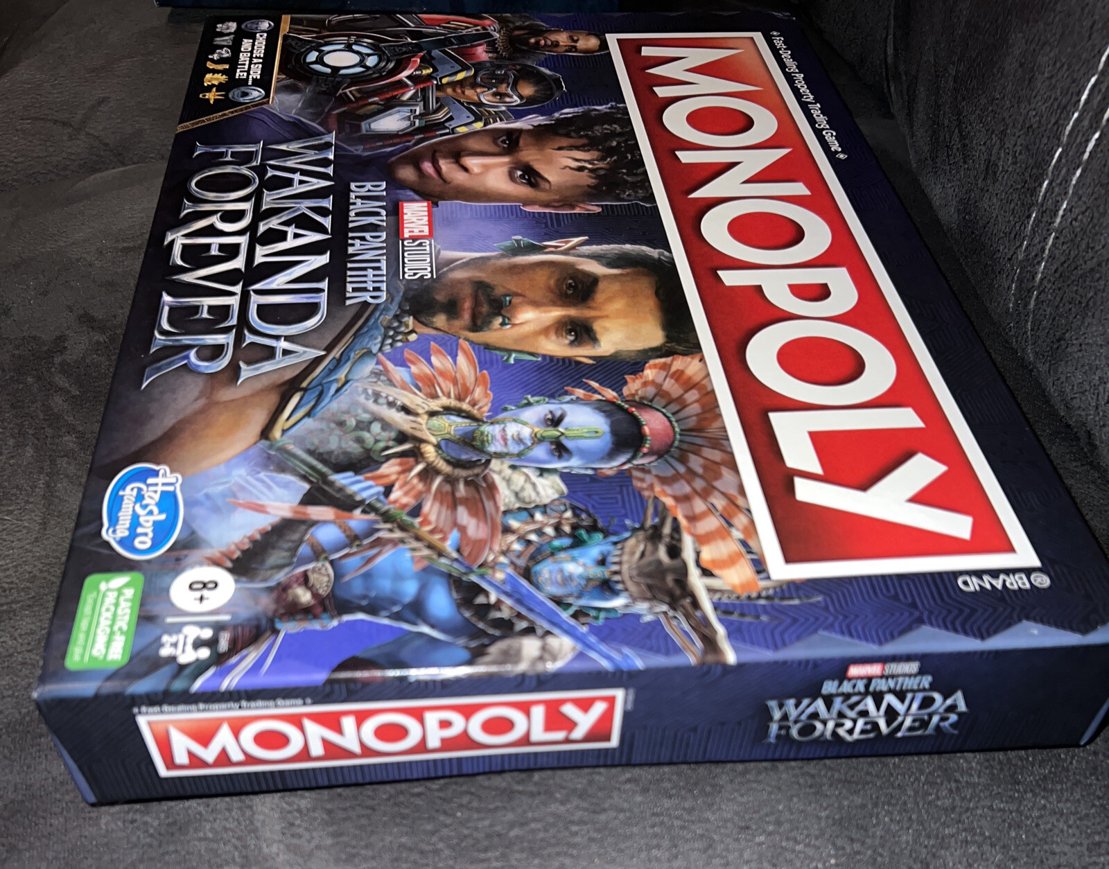 Lot 2x Monopoly Board Games-Marvel Studios Black Panther Wakanda-Bridgerton ￼￼ thumbnail 3