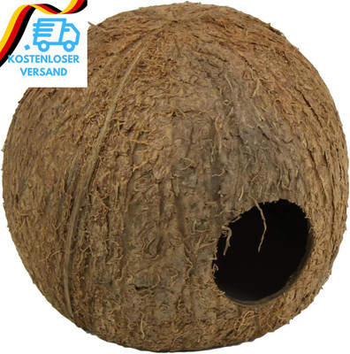 JBL 61512 Kokosnuss-Schale Als Höhle Für Aquarien Und Terrarien Cocos Cava 3/4 L