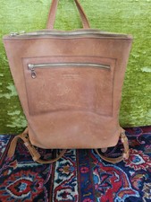 Parker Clay Slim Miramar Backpack Tan Camel Made In Ethiopia