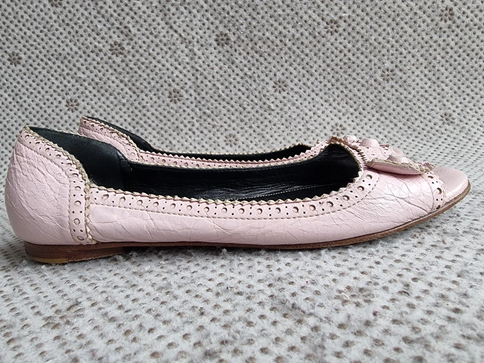 Balenciaga Ballerina Flats in Light Pink Eur 37½ - Image 3 of 4