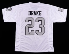 Kenyan Drake Signed Las Vegas Raiders Jersey (Beckett Hologram) Running Back