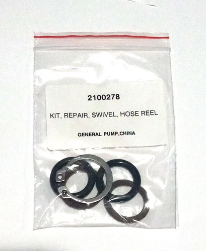 General Pump 2103051 Hose Reel Swivel O-ring Kit 2100278  For Reel Model 2103051