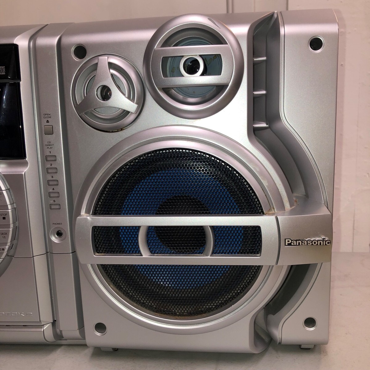 アンプ Panasonic WA-H30 & TASCAM CD-A500 ARMOR Boombox Bonanza 9: Panasonic RX CW26 Noisy Capstan - YouTube