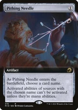 MTG Magic the Gathering Pithing Needle (378/553) Innistrad Midnight Hunt LP