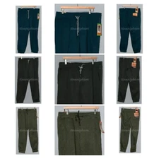  Mens Fleece Lined Jogger Sweat-Weatherproof Vintage-in 3 colors