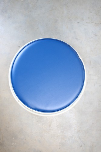 Vintage verstellbarer drehbarer Ladenhocker mit Zurrgurt für Marine Schiff New Old Stock - Bild 3 von 6