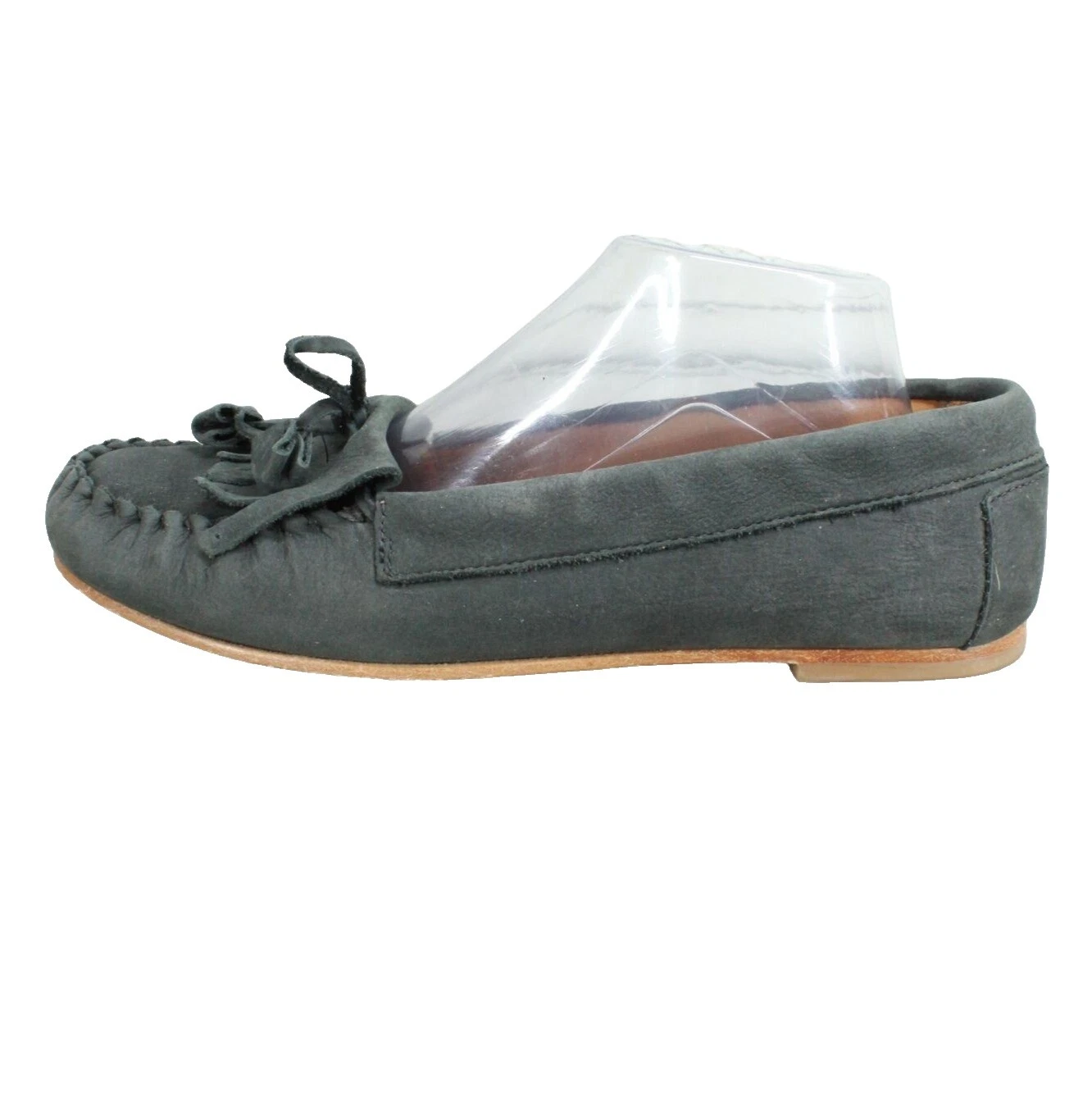 L.L. Parte superior de cuero liso Bean para mujer