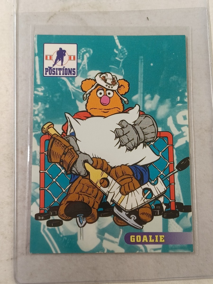 Jim Henson Muppets Take the Ice NHL Goalie Cardz Positions Promo