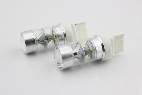 2x Birne W21W 7443/7440 T20 WY21W LED 11W 12 SMD Lampe Blinker Gelb/Orange 12V - Bild 2 von 4