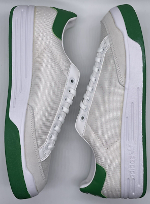 Adidas Originals Rod Laver White Fairway Green Mesh Suede Men\'s Size 11 G99863 Size 14 - adidas Rod Laver - White/ Fairway Green - G99863  main image 3