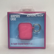 ADVANCTECH Airpods Case for Apple Airpods Series Wireless Charging Pink