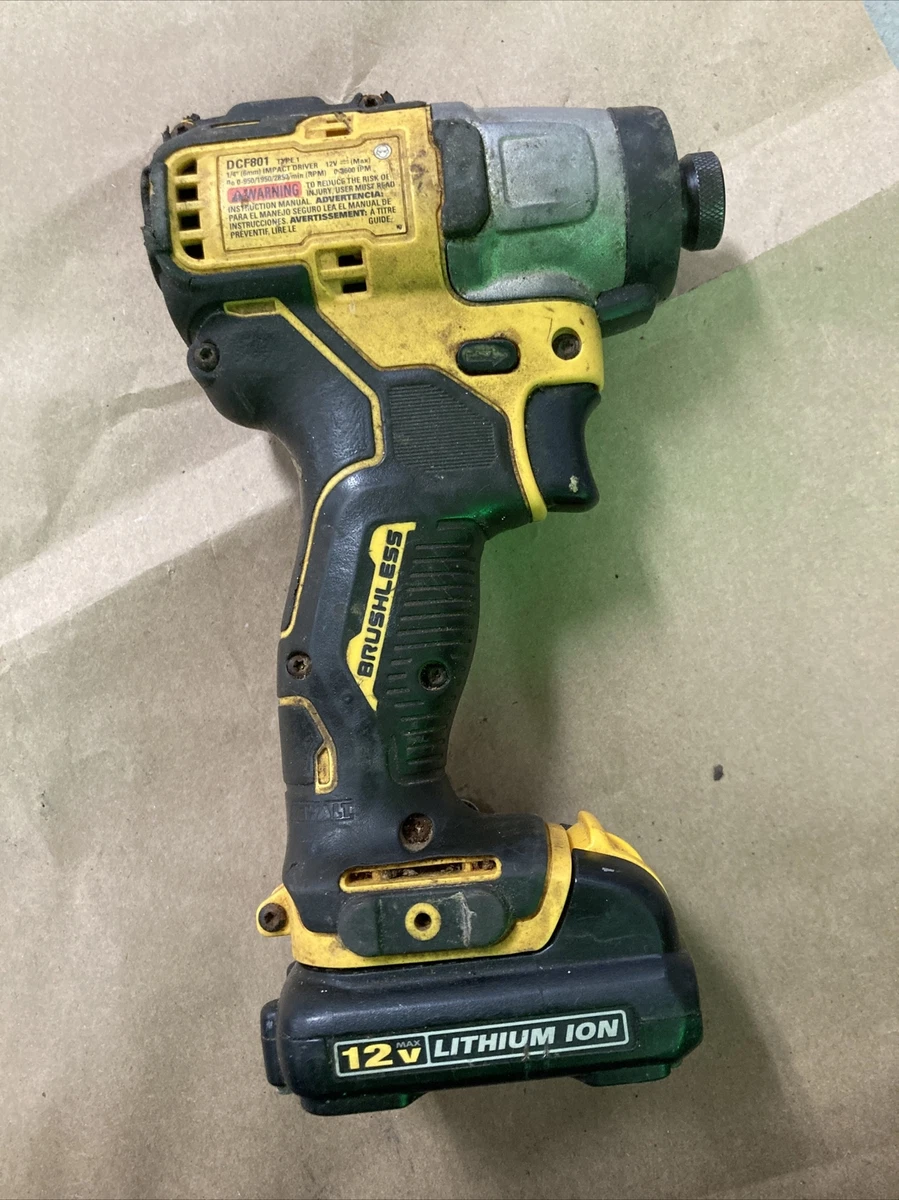 Dcf801 impact driver deals