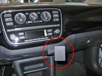 Brodit Proclip 854737 Montagekonsole FüR Skoda Citigo Modell 2012 - 2014