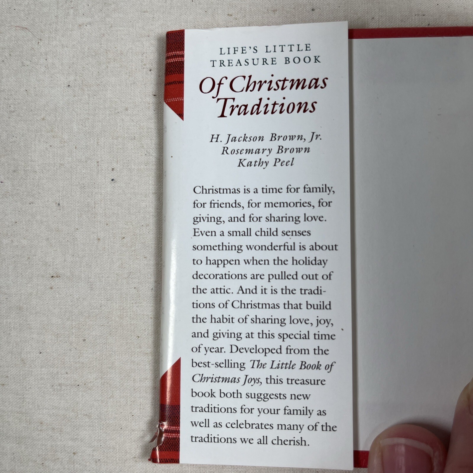 LIFE'S LITTLE TREASURE BOOK OF CHRISTMAS TRADITIONS