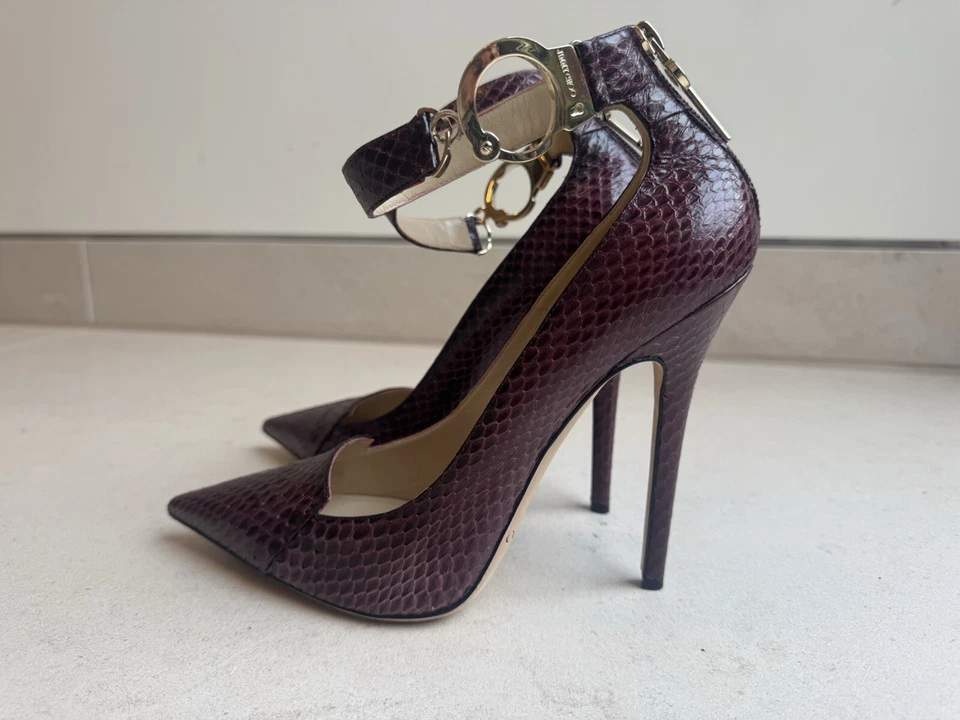 Jimmy Choo Schuhe Damen Pumps Python 40 - Bild 3 von 4