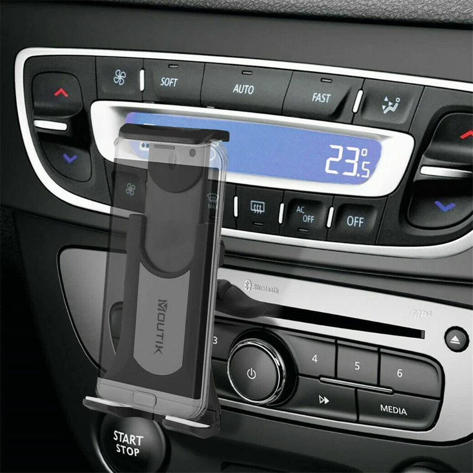 2 IN 1 Car CD Player Slot Magnetic Tablet Mount Holder Iphone iPad Mini Air GPS  - Image 4 of 4