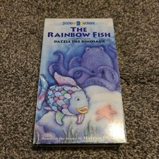 The Rainbow Fish Dazzle the Dinosaur VHS Family Movie Animated Marcus Pfister