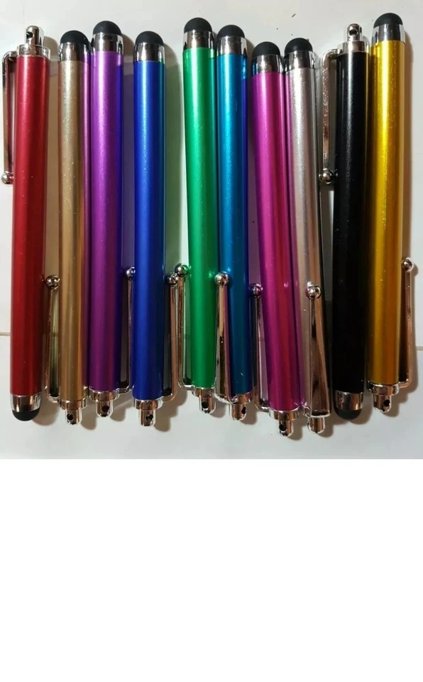 10 x Aluminium Touch Screen Stylus Pen for iPhone iPad Tablet Samsung Android UK