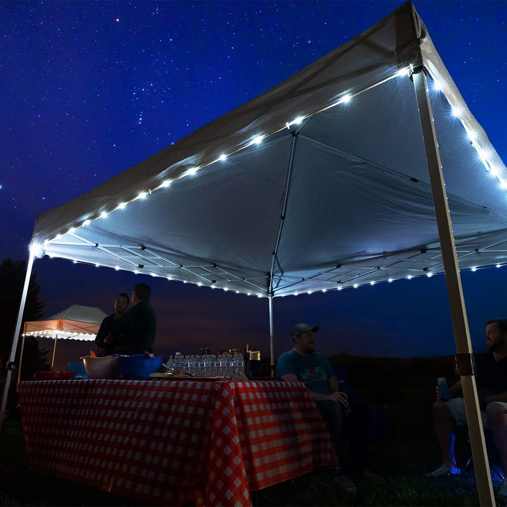 Patio String Light Canopy