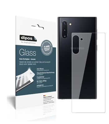 2x Schutzfolie für Samsung Galaxy Note 10 5G Rückseite - Anti-Shock 9H Folie