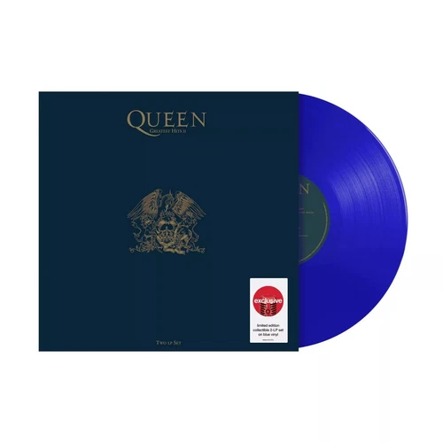 QUEEN GREATEST HITS II 2 BLUE VINYL USA EXCLUSIVE LIMITED EDITION 2LP NEW SEALED