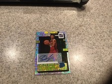 Ochai Agbaji 2022-23 Panini Donruss CHOICE  AUTO Rookie RC #214 SP, Raptors