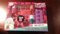 Bratz 50 Piece Nail Art Set 36pc Nail Decals, Toe, 3 Polishes 10 Pc Faux Nails Bratz 50 Piece Nail Art Set 36pc Nail Decals, Toe, 3 Polishes 10 Pc Faux Nails