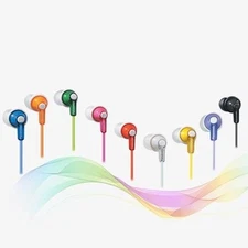 Panasonic ErgoFit In-Ear Earbud Headphones RP-HJE120 MANY COLORS TO CHOOSE FROM!