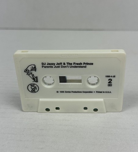 DJ Jazzy Jeff & Fresh Prince Parents Just Don't Understand Cassette Tape Single - Picture 6 of 6