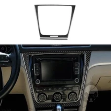 For VW Passat NMS B7 2012-19 Real Carbon Fiber Air Condition Outer Frame Trim