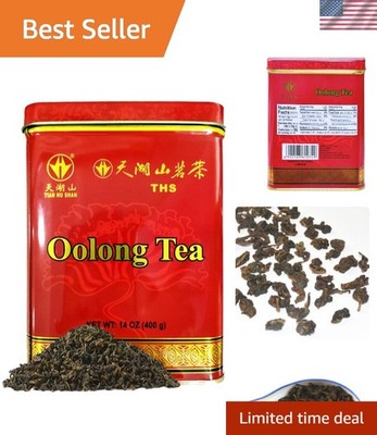Freshly Picked 14 Ounce Oolong Tea - High Caffeine & Handcrafted Quality
