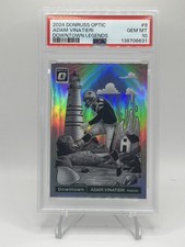 2024 Panini Donruss Optic Downtown Legends #9 ADAM VINATIERI PSA 10 GEM MINT